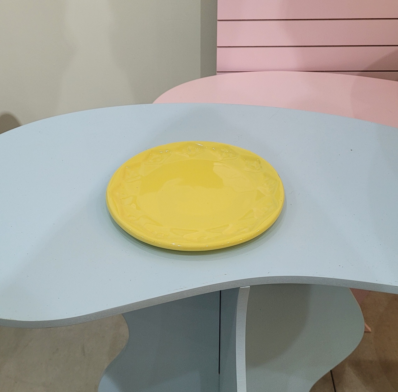 Bandeja Cerâmica - Amarelo Candy - Sonhare Pocket
