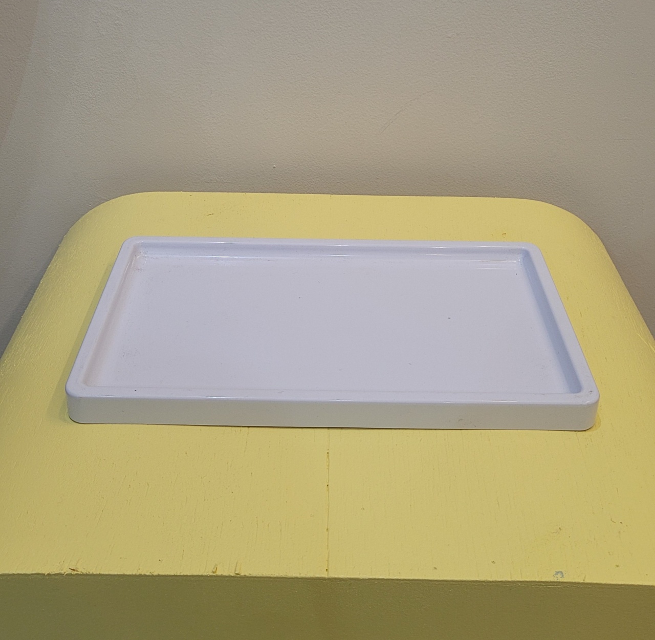 Bandeja Abs Retangular - Branco - Sonhare Pocket