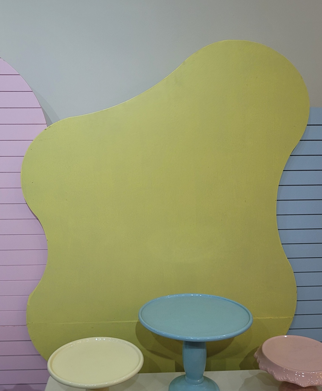 Painel Orgânico Mdf - Amarelo - Sonhare Pocket