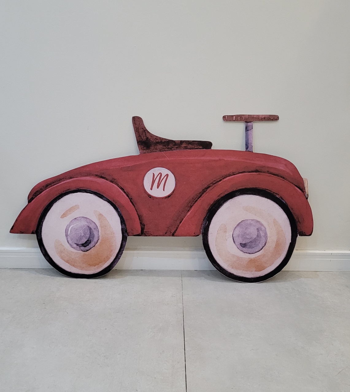 Display Carro Vintage Vermelho - Sonhare Pocket