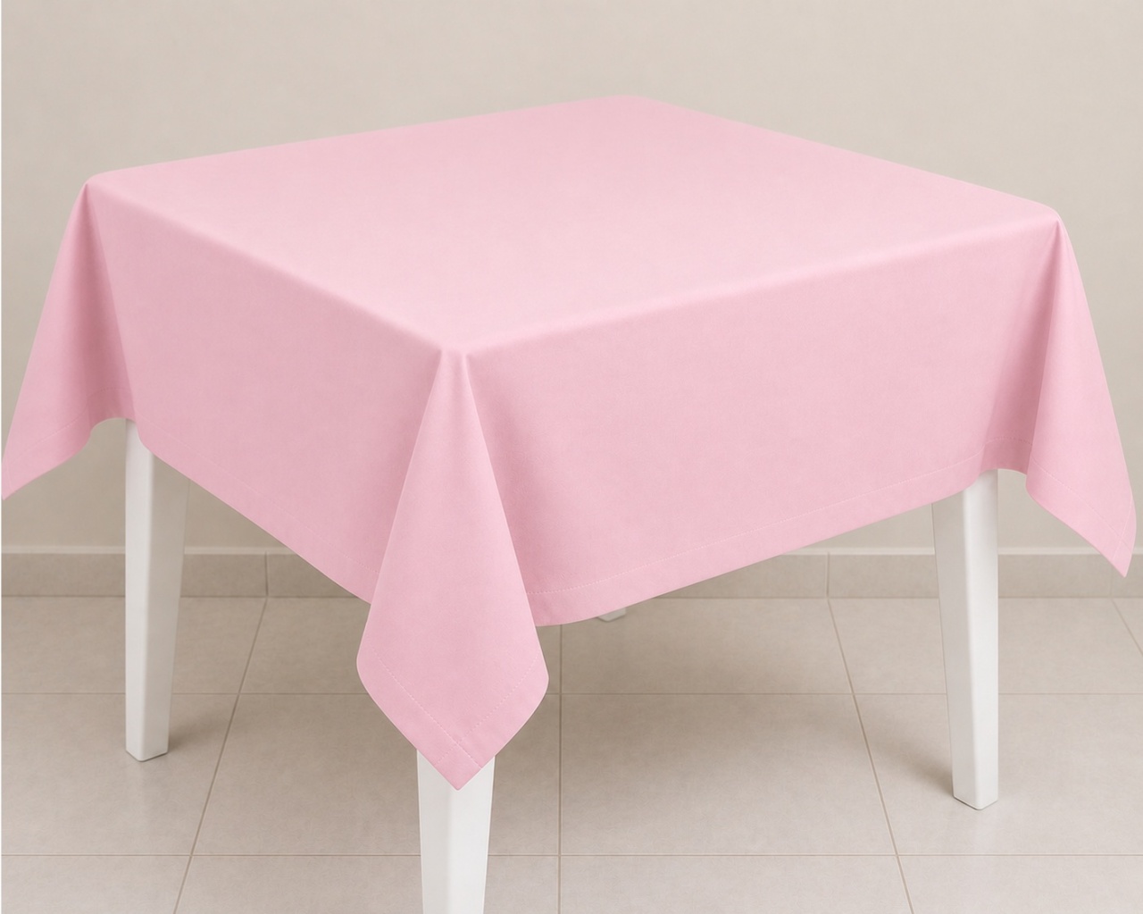 Toalha Convidado  Rosa Claro 1X50  - Nbs festas 