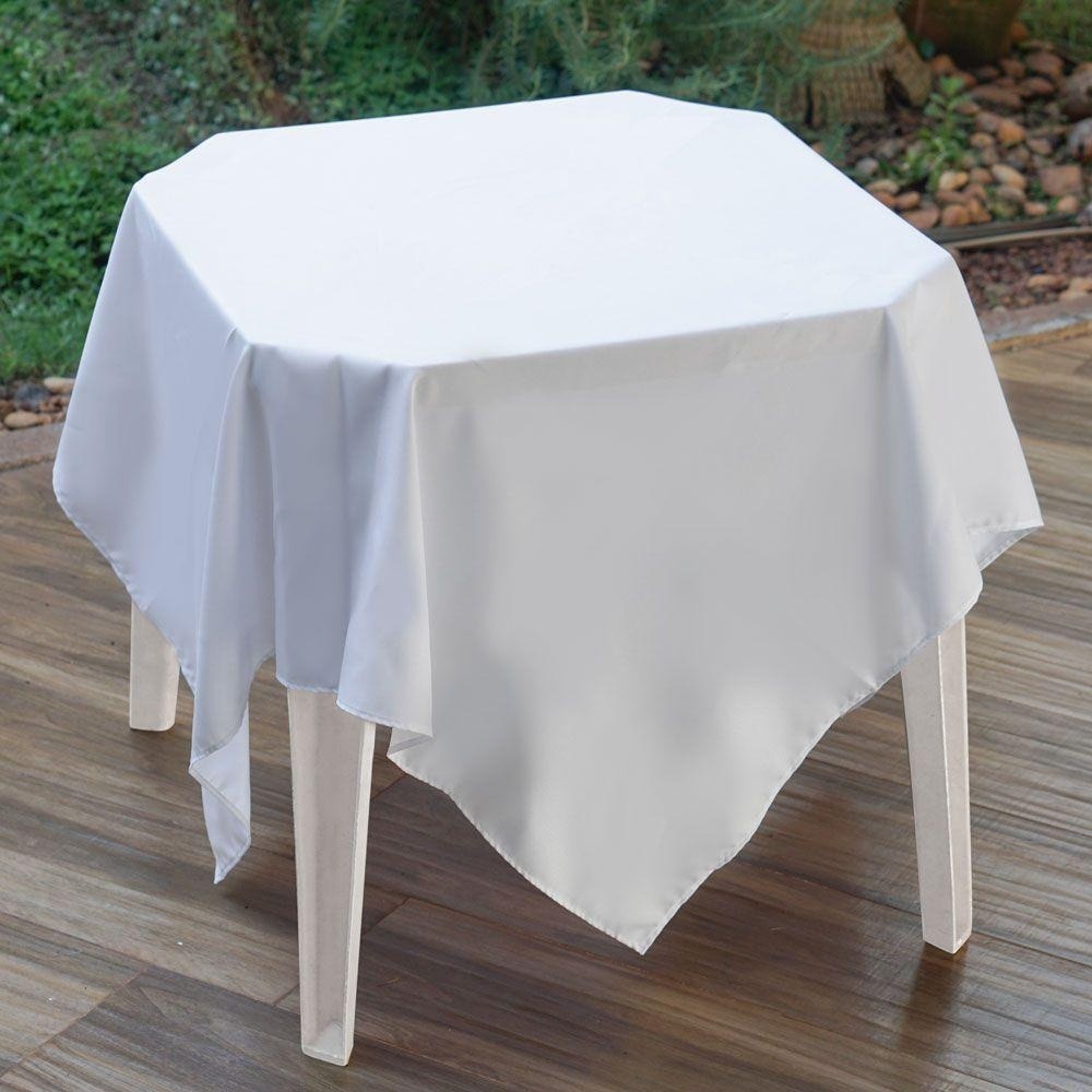 Toalhas de Mesa Branca 1X50 - Nbs festas 