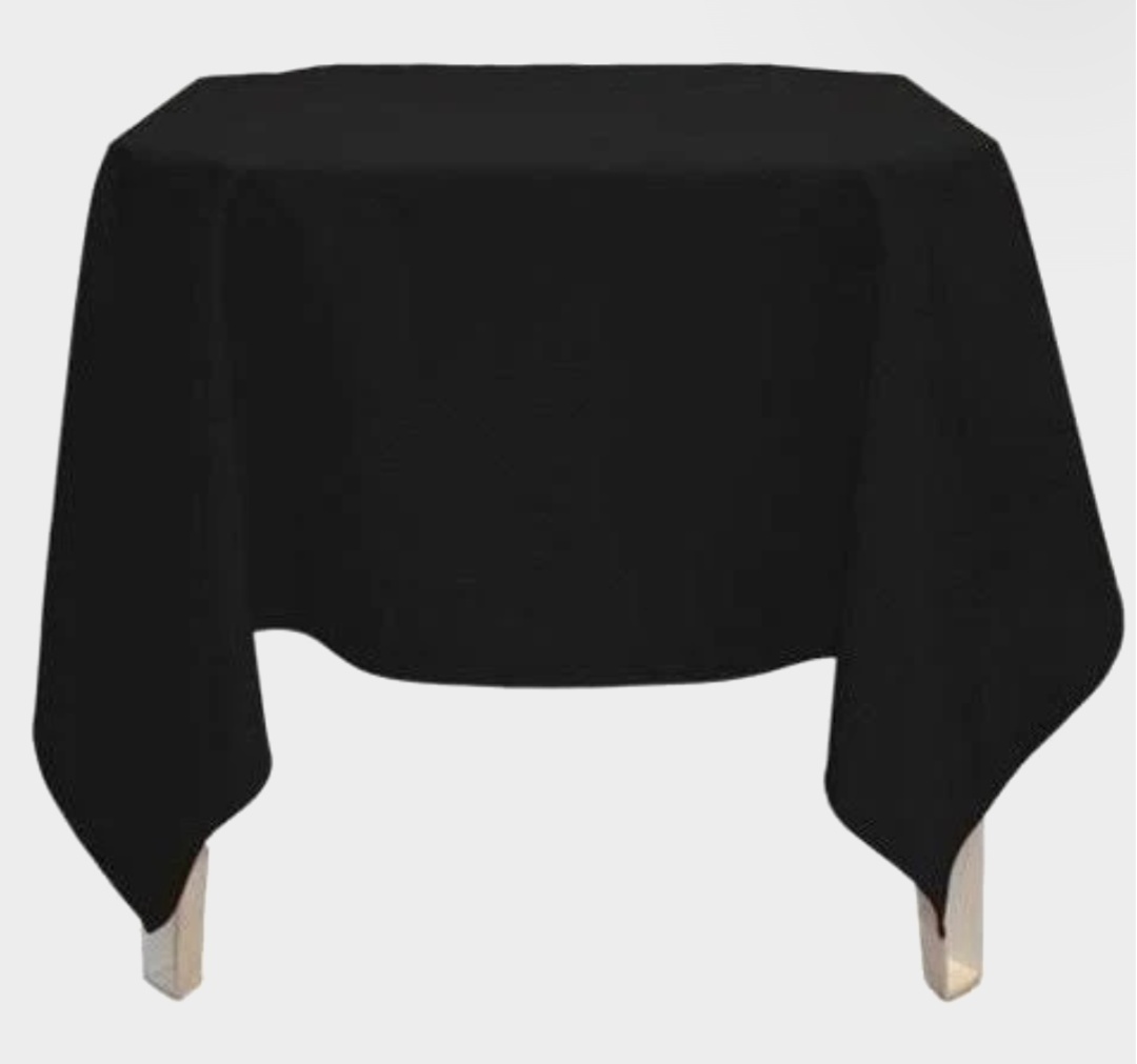 Toalha de Mesa 1X50 Preta - Nbs festas 