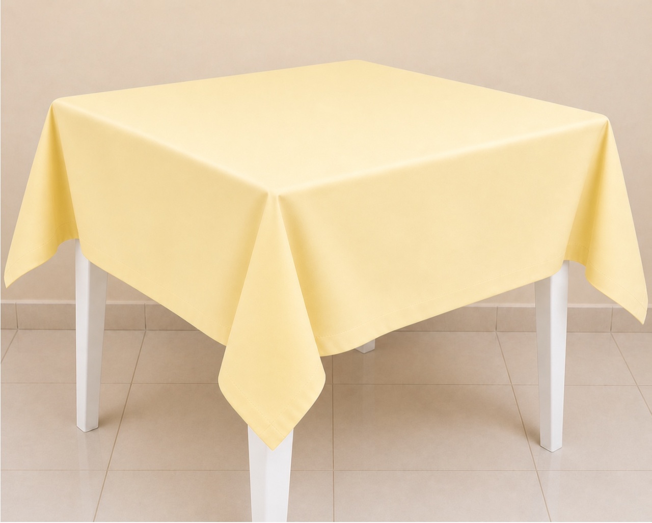 Toalha Amarelo Manteiga 1X50 - Nbs festas 