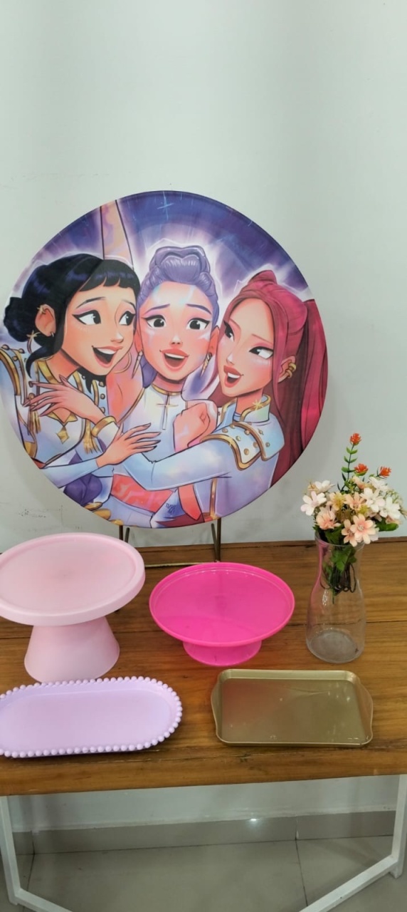 Kit Mesa Guerreiras Kpop - Nbs festas 