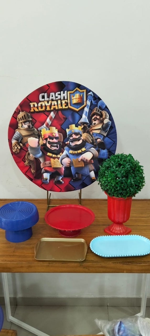 Kit Mesa Clash Royale - Nbs festas 