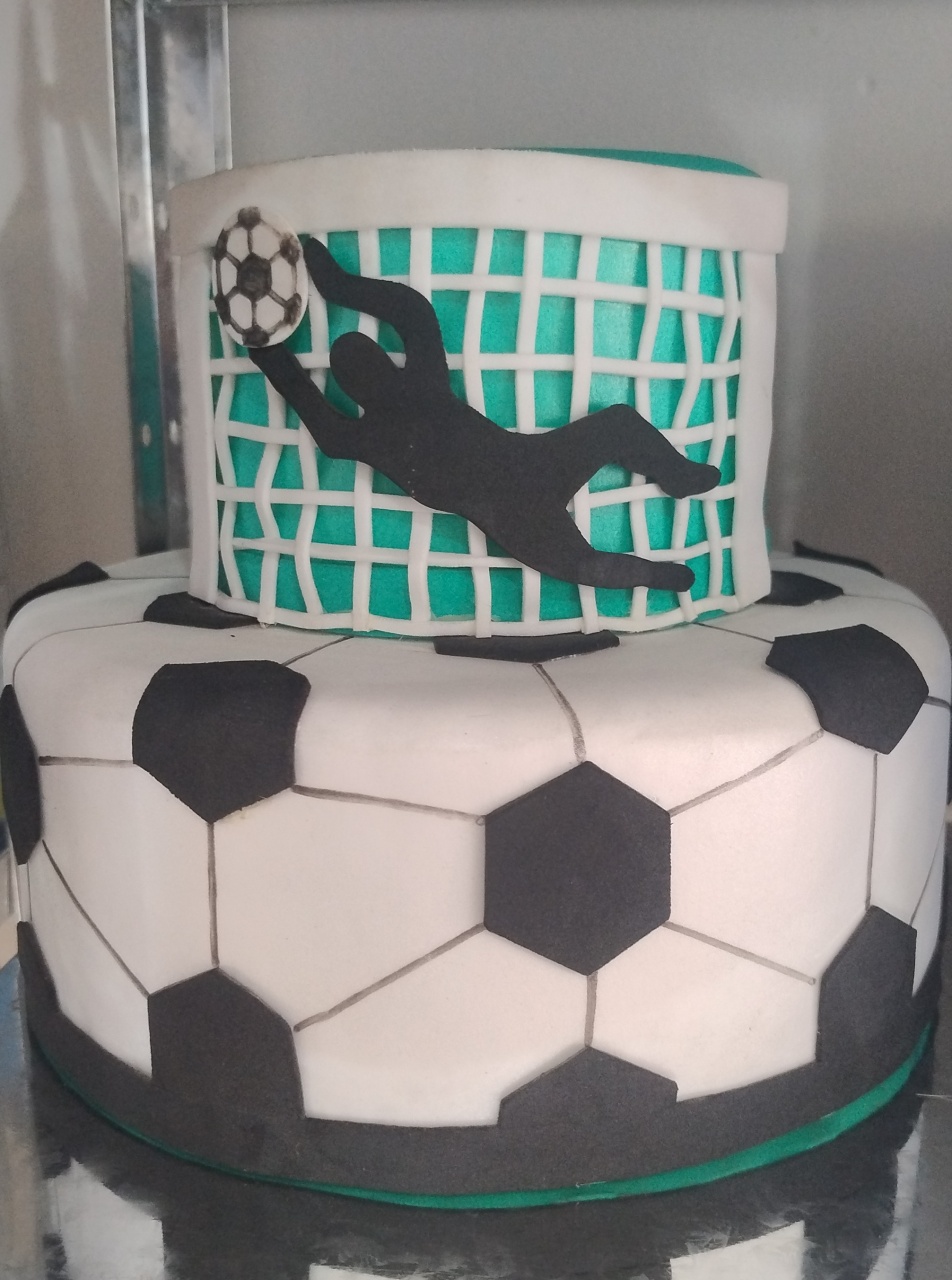 Bolo Fake Futebol - Nbs festas 