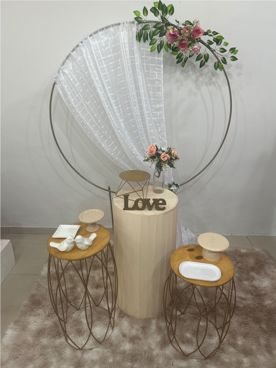 Casamento Com Cilindro Ripado - Nbs festas 