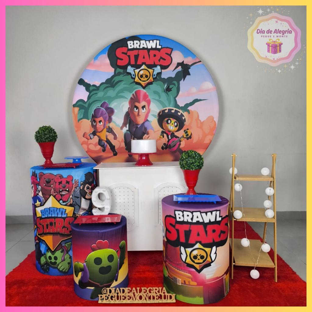 Brawl Stars - Kit 2 - Dia de Alegria Pegue e Monte