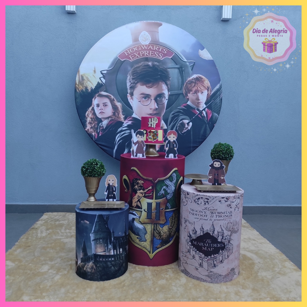 Harry Potter - Kit 1 - Dia de Alegria Pegue e Monte