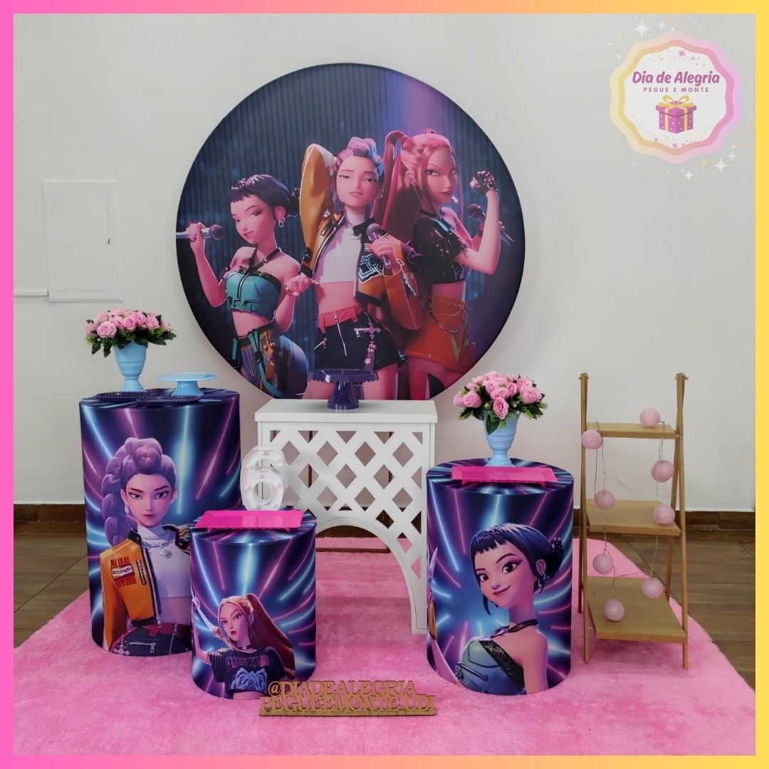 Guerreiras Do Kpop - Kit 2 - Dia de Alegria Pegue e Monte