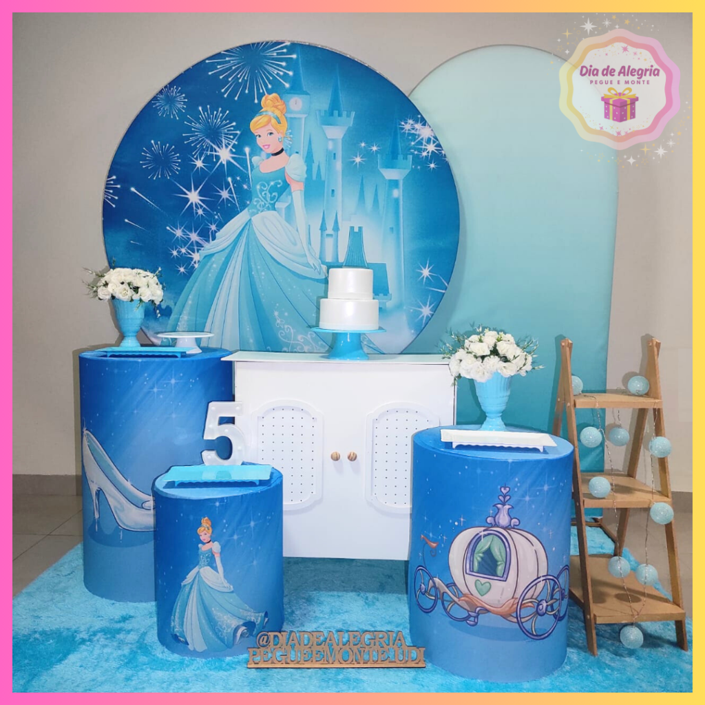 Cinderela - Kit 3 - Dia de Alegria Pegue e Monte