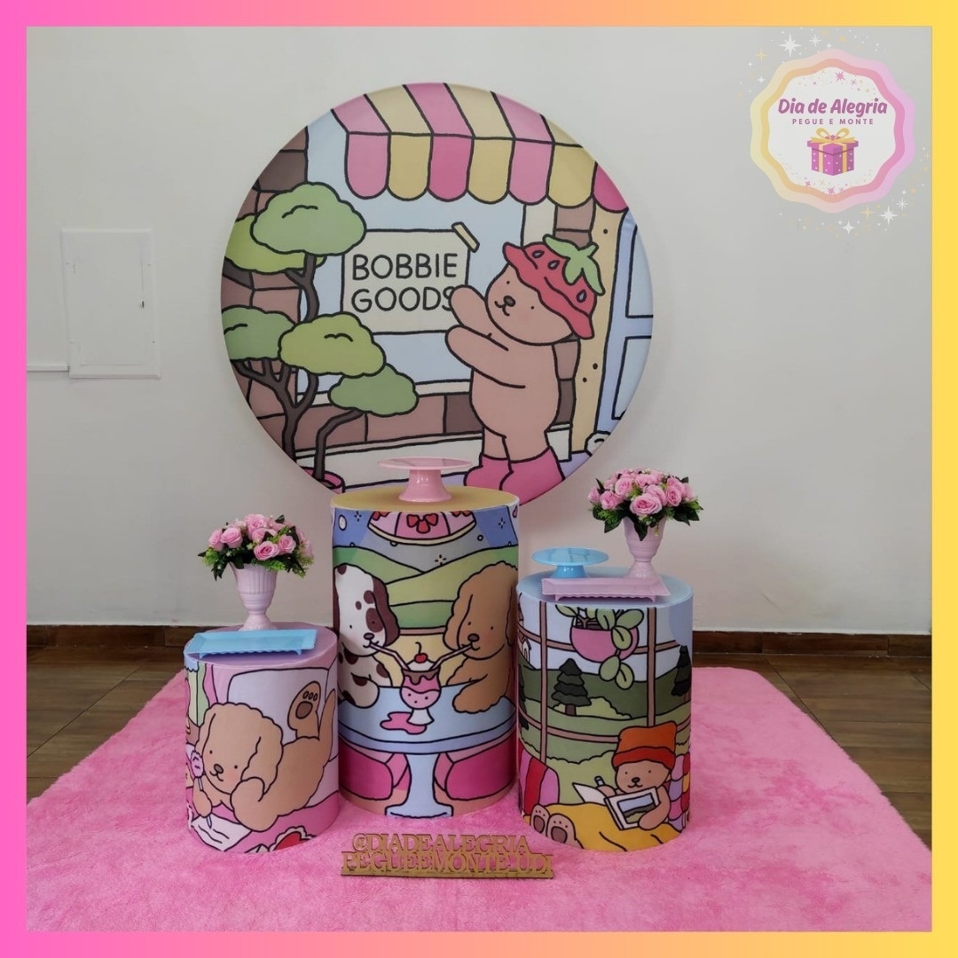 Bobbie Goods - Kit 1 - Dia de Alegria Pegue e Monte