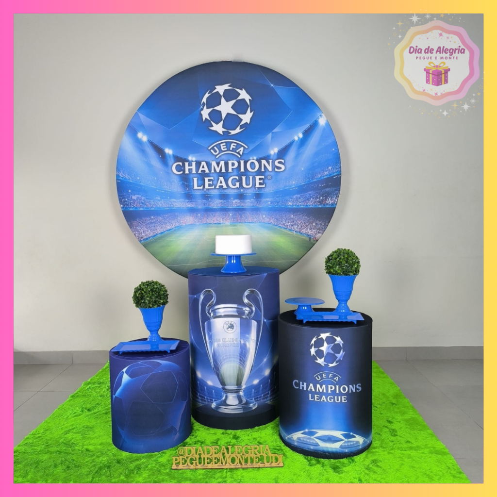 Champions League - Kit 1 - Dia de Alegria Pegue e Monte