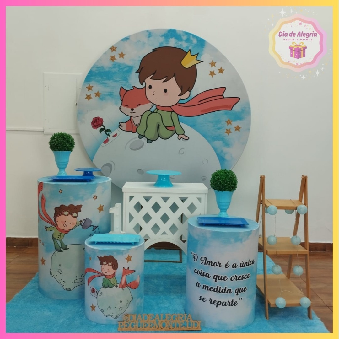 Pequeno Príncipe - Kit 2 - Dia de Alegria Pegue e Monte