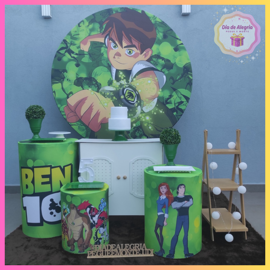 Ben 10 - Kit 2 - Dia de Alegria Pegue e Monte