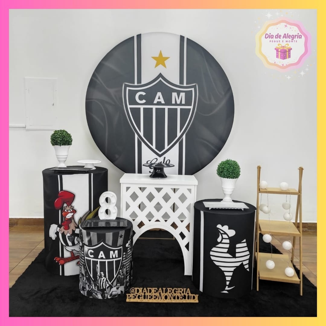 Atlético Mineiro - Kit 2 - Dia de Alegria Pegue e Monte