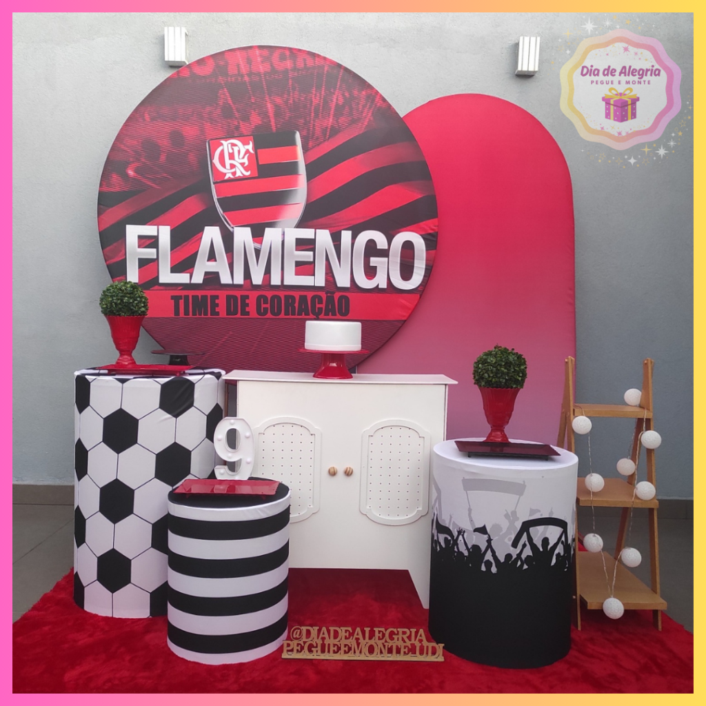 Flamengo - Kit 3 - Dia de Alegria Pegue e Monte