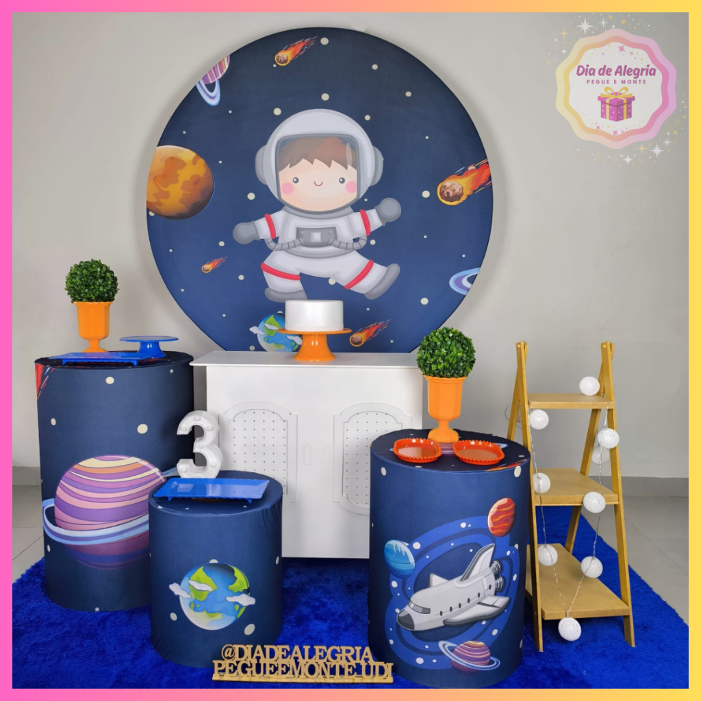 Astronauta - Kit 2 - Dia de Alegria Pegue e Monte