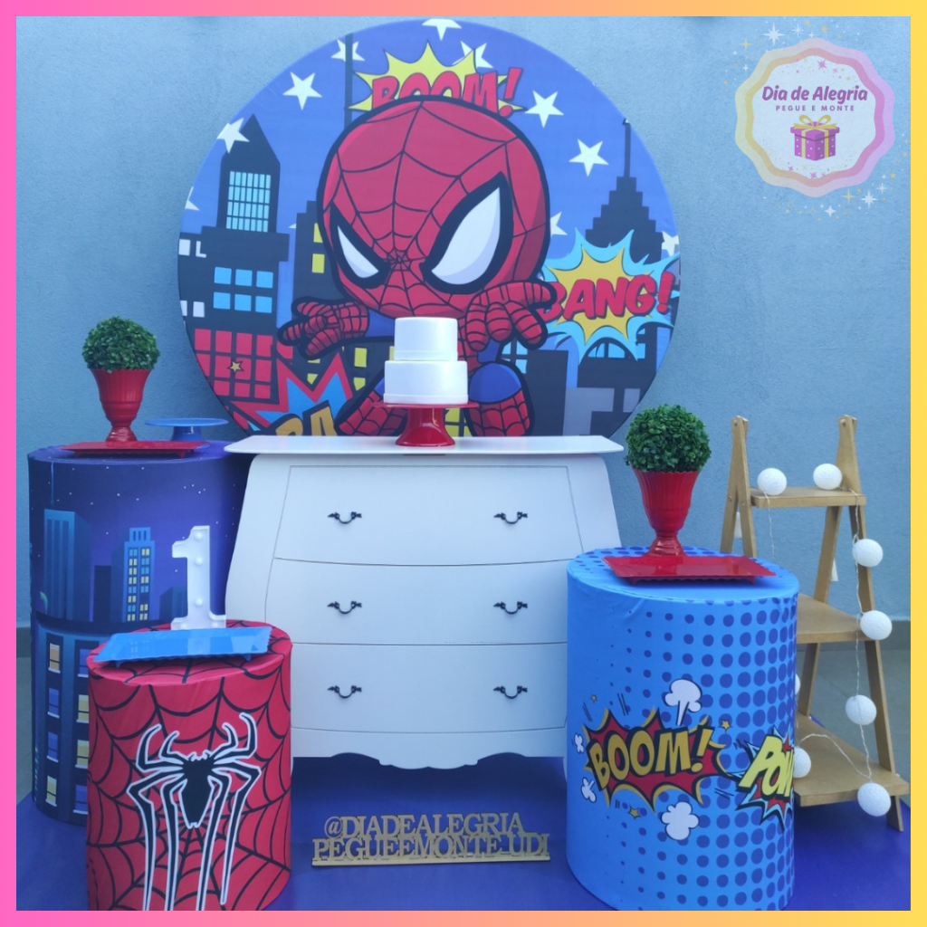 Homem Aranha Baby - Kit 2 - Dia de Alegria Pegue e Monte