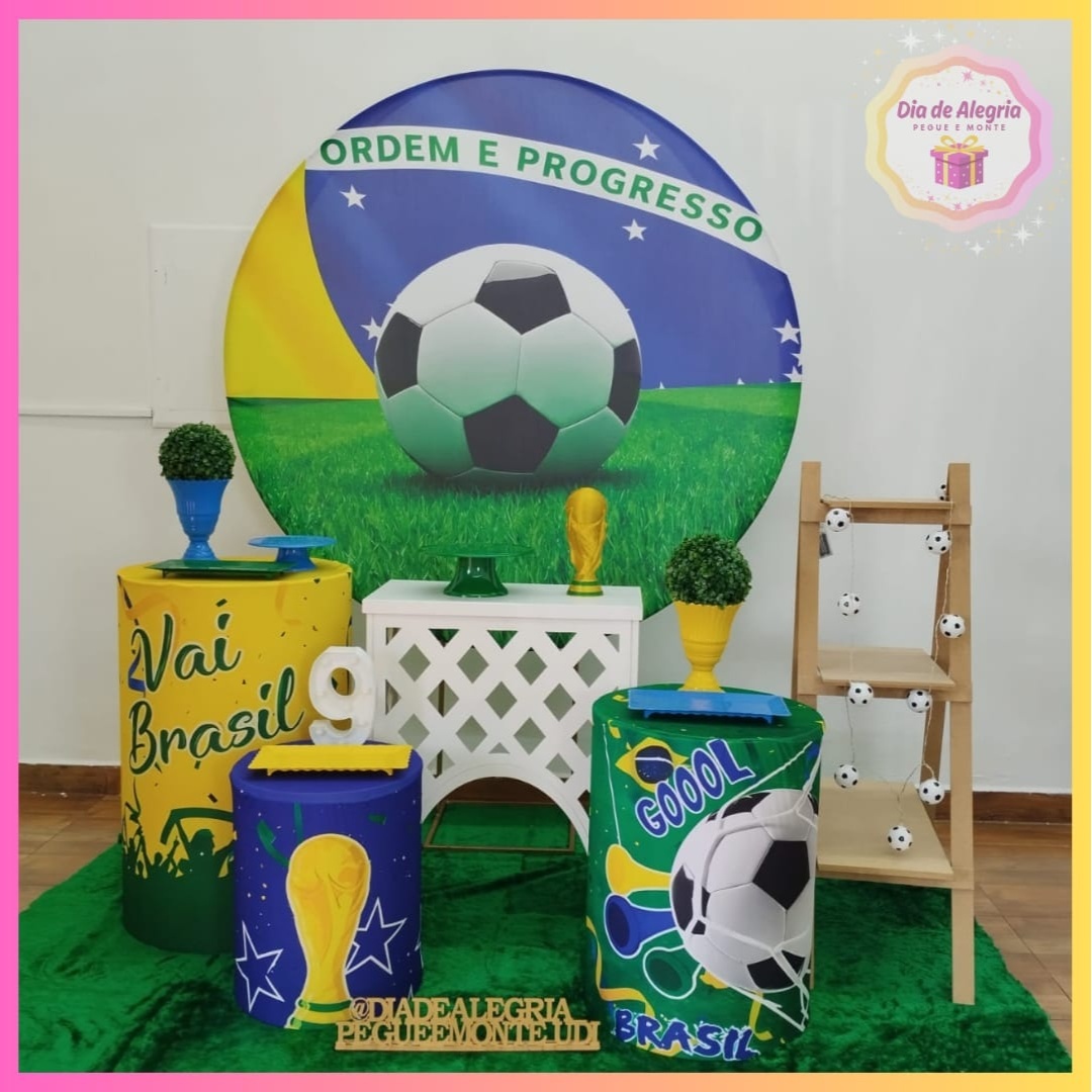 Brasil - Kit 2 - Dia de Alegria Pegue e Monte