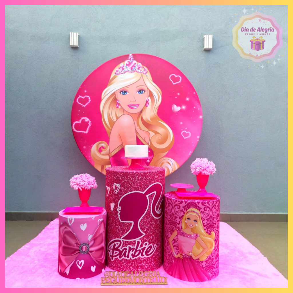 Barbie - Kit 1 - Dia de Alegria Pegue e Monte