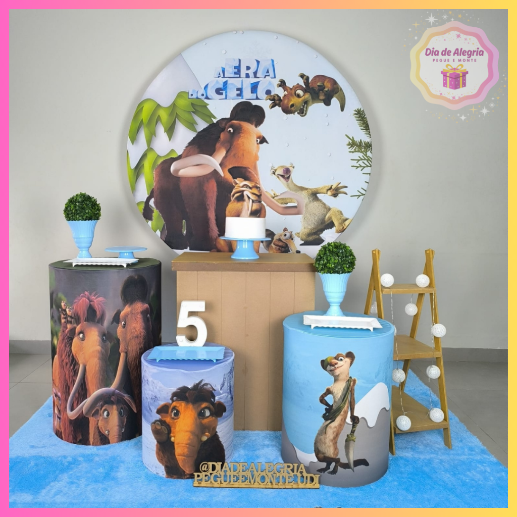 A Era Do Gelo - Kit 2 - Dia de Alegria Pegue e Monte