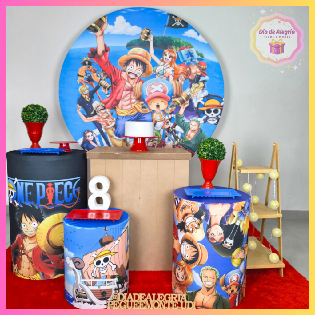 One Piece - Kit 2 - Dia de Alegria Pegue e Monte
