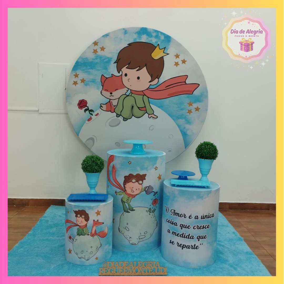 Pequeno Príncipe - Kit 1 - Dia de Alegria Pegue e Monte