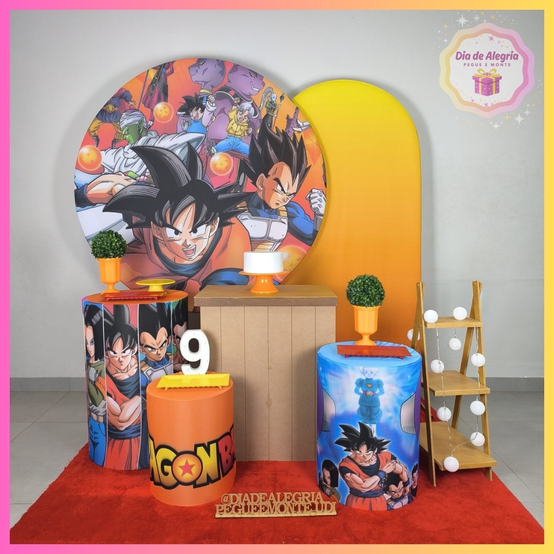 Dragonball Z - Kit 3 - Dia de Alegria Pegue e Monte