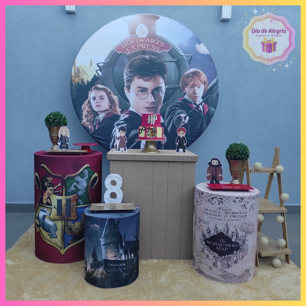Harry Potter - Kit 2 - Dia de Alegria Pegue e Monte