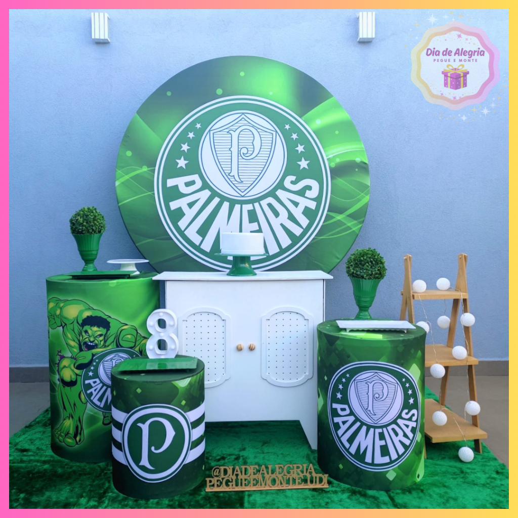 Palmeiras - Kit 2 - Dia de Alegria Pegue e Monte
