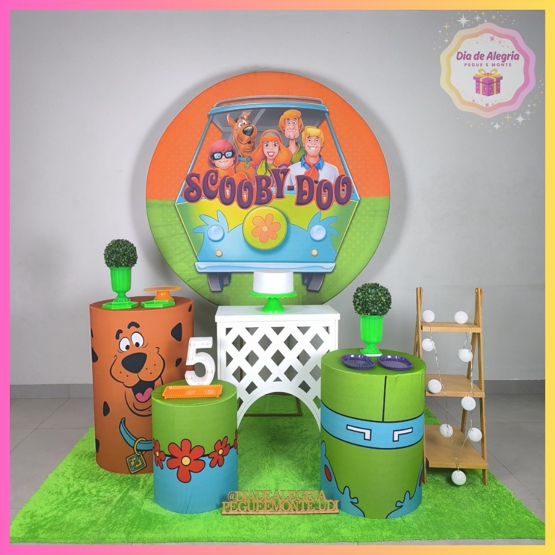 Scooby Doo - Kit 2 - Dia de Alegria Pegue e Monte