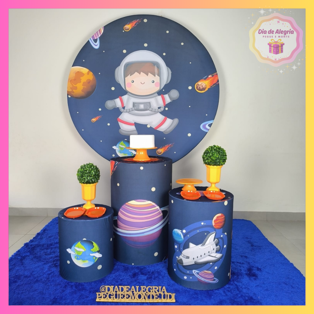 Astronauta - Kit 1 - Dia de Alegria Pegue e Monte