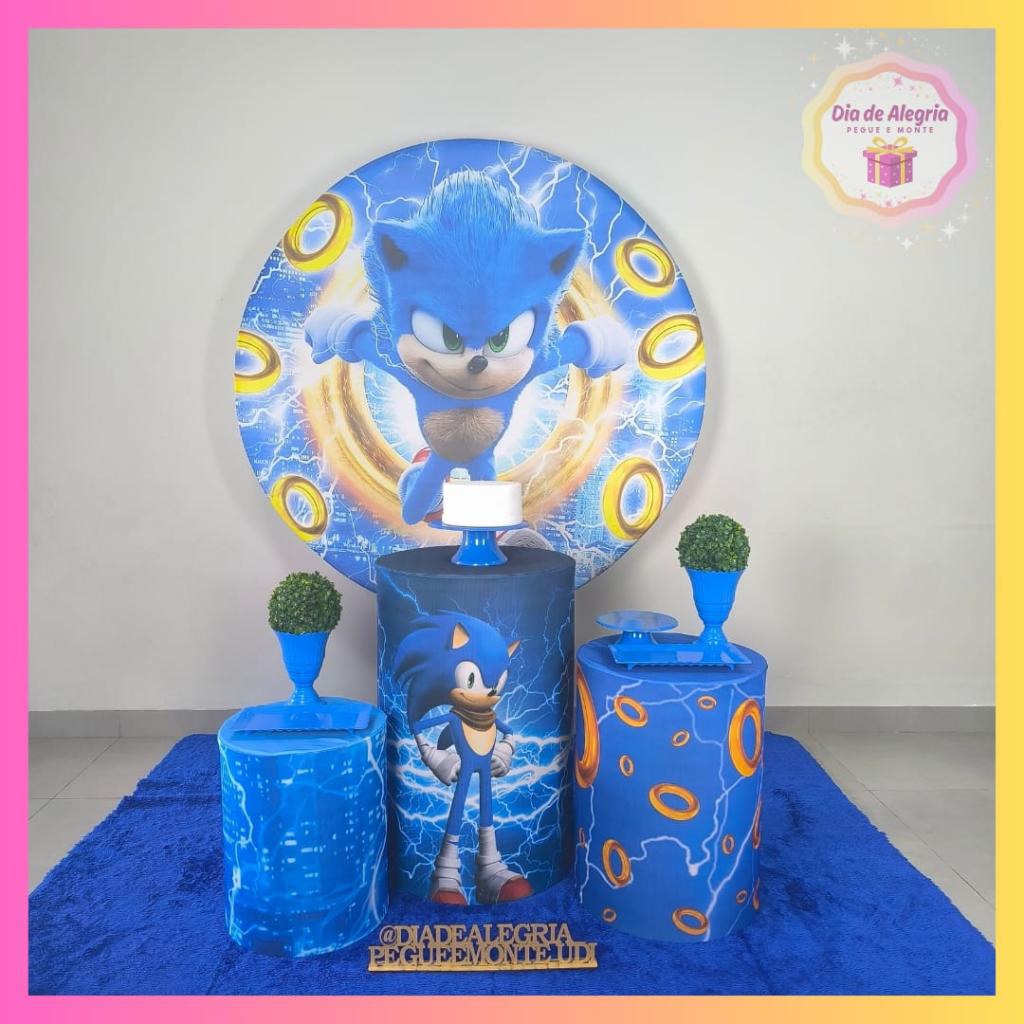 Sonic - Kit 1 - Dia de Alegria Pegue e Monte