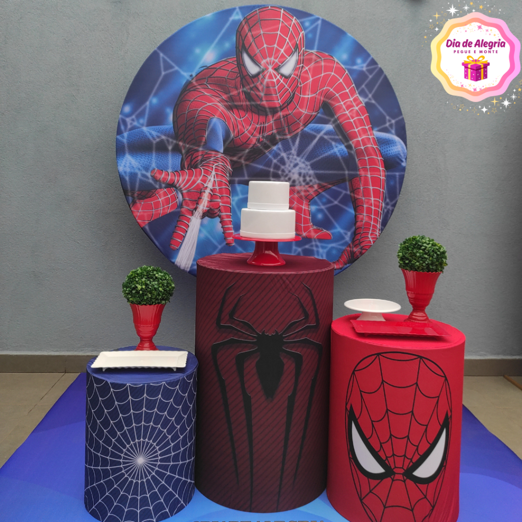 Homem Aranha - Kit 1 - Dia de Alegria Pegue e Monte