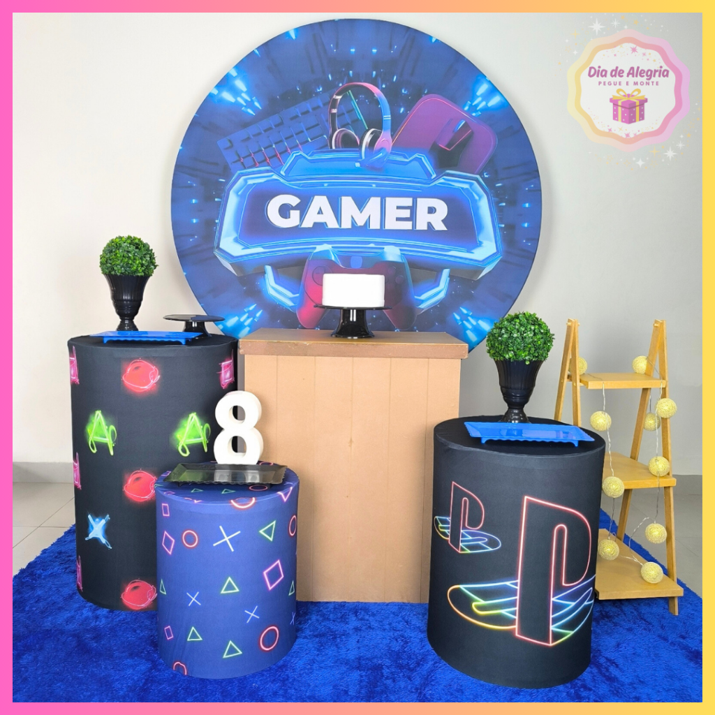 Gamer - Kit 2 - Dia de Alegria Pegue e Monte