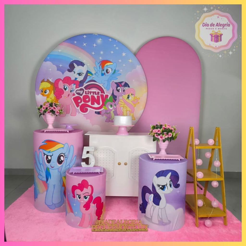 My Little Pony - Kit 3 - Dia de Alegria Pegue e Monte