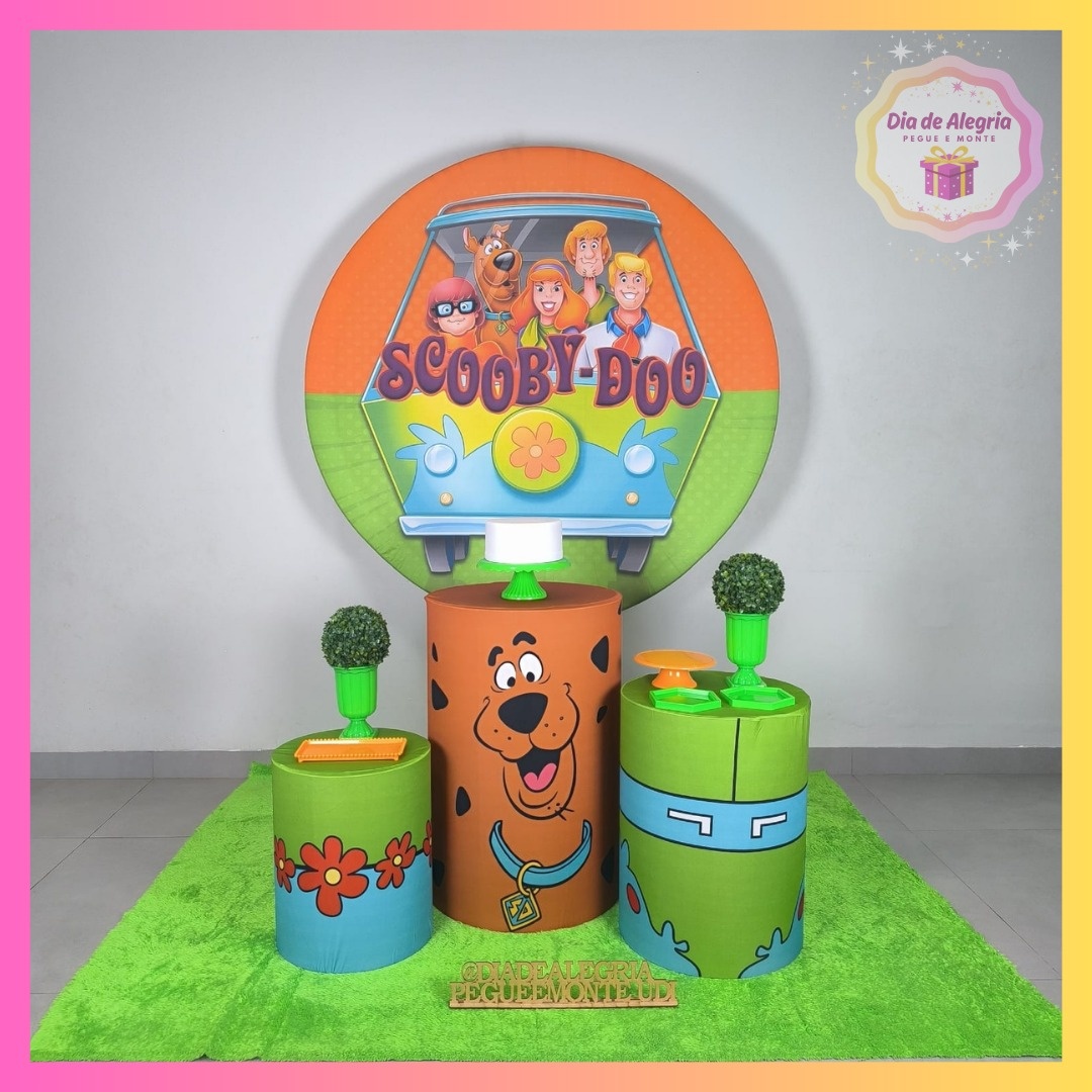 Scooby Doo - Kit 1 - Dia de Alegria Pegue e Monte