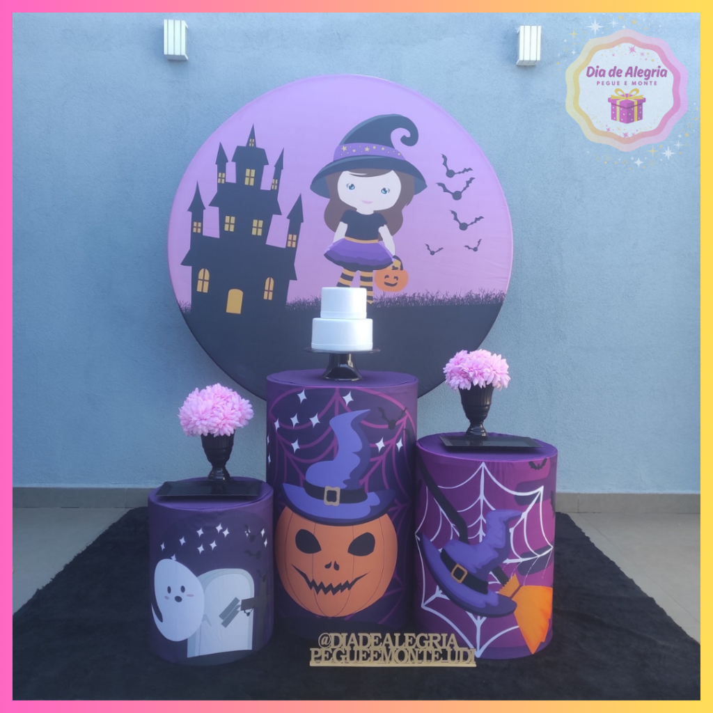 Halloween - Kit 1 - Dia de Alegria Pegue e Monte