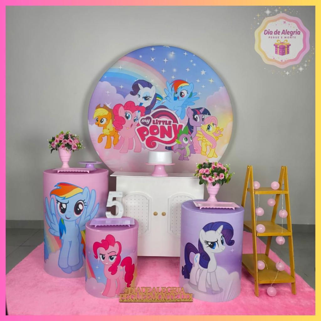 My Little Pony - Kit 2 - Dia de Alegria Pegue e Monte