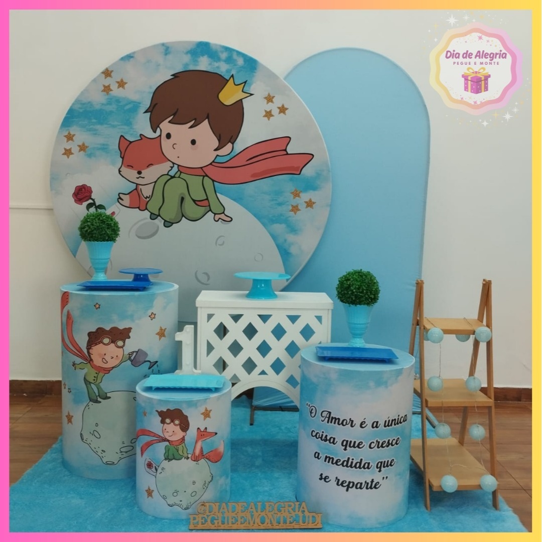 Pequeno Príncipe - Kit 3 - Dia de Alegria Pegue e Monte