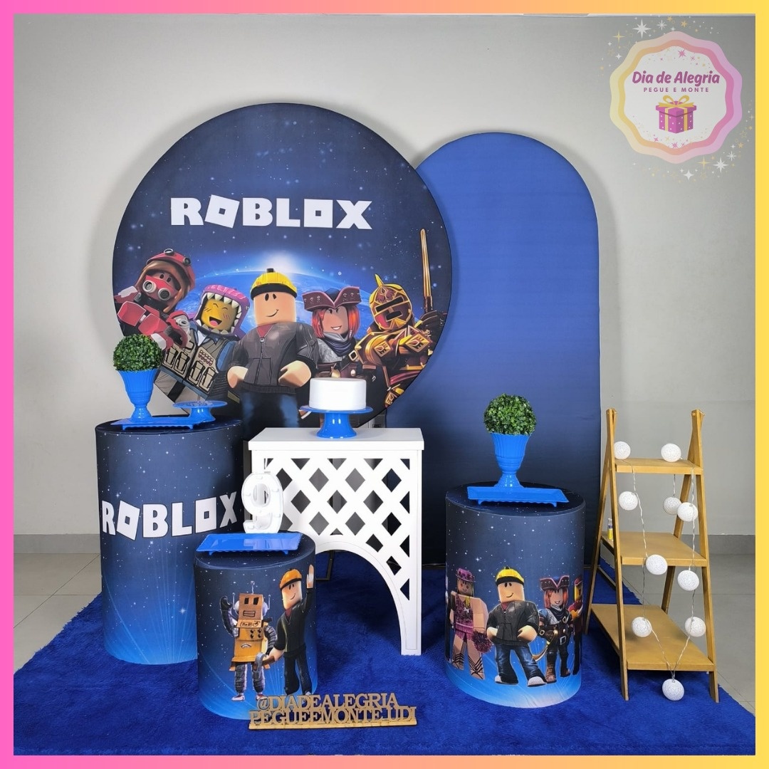 Roblox Menino - Kit 3 - Dia de Alegria Pegue e Monte