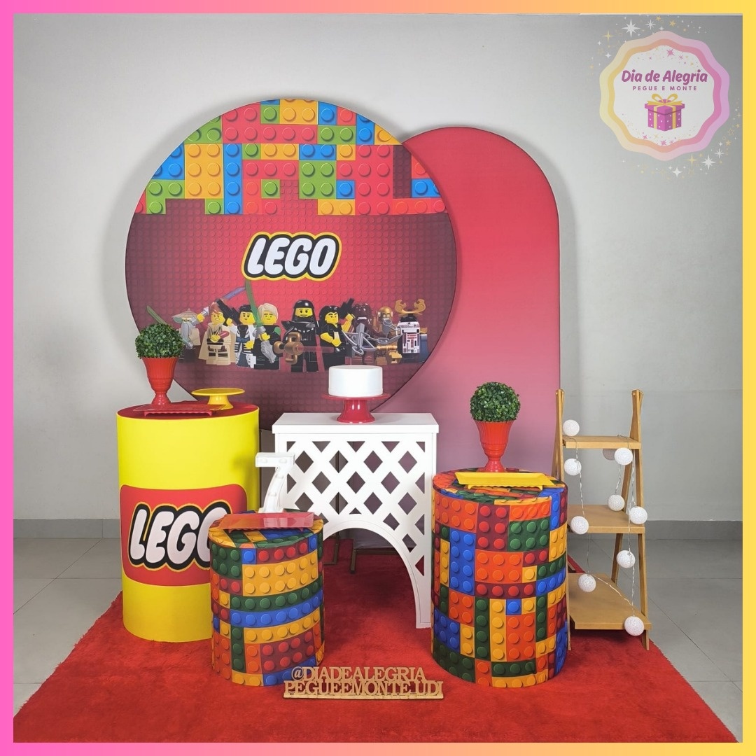 Lego - Kit 3 - Dia de Alegria Pegue e Monte