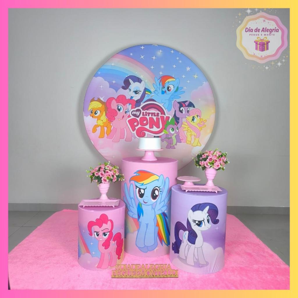 My Little Pony - Kit 1 - Dia de Alegria Pegue e Monte
