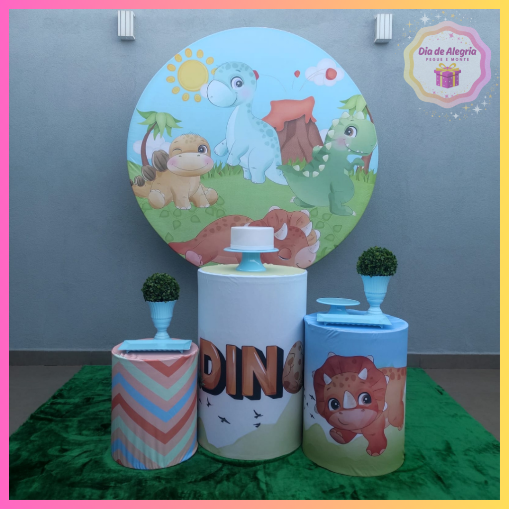 Dino Baby - Kit 1 - Dia de Alegria Pegue e Monte