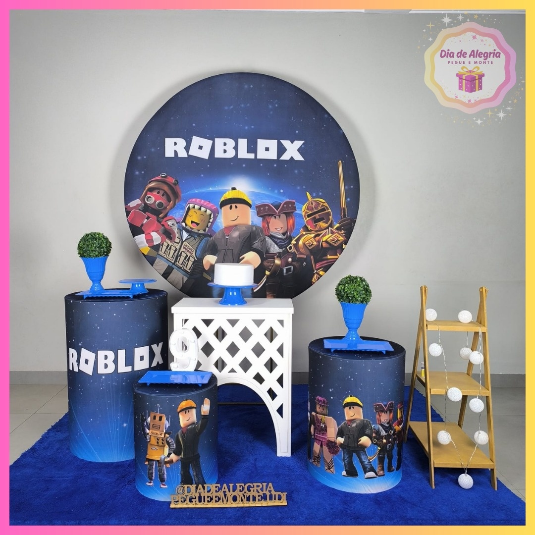 Roblox Menino - Kit 2 - Dia de Alegria Pegue e Monte