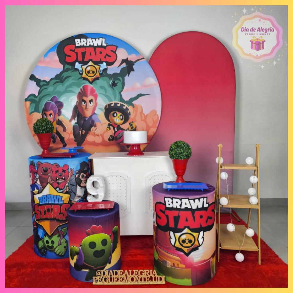 Brawl Stars - Kit 3 - Dia de Alegria Pegue e Monte