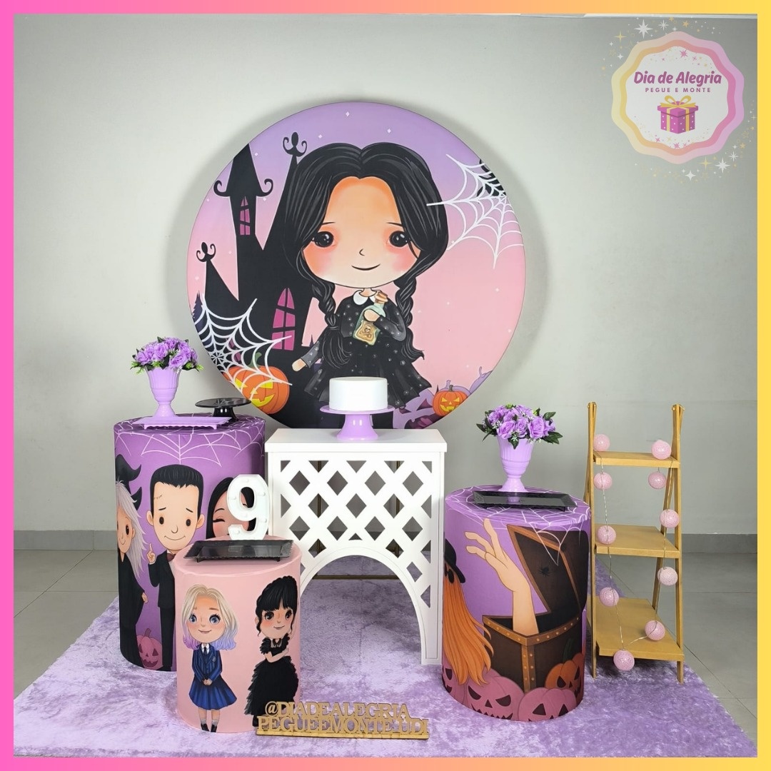 Wandinha - Kit 2 - Dia de Alegria Pegue e Monte
