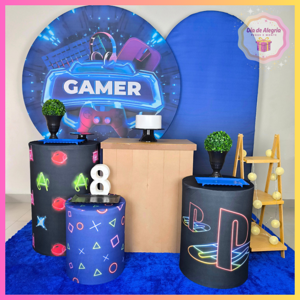 Gamer - Kit 3 - Dia de Alegria Pegue e Monte